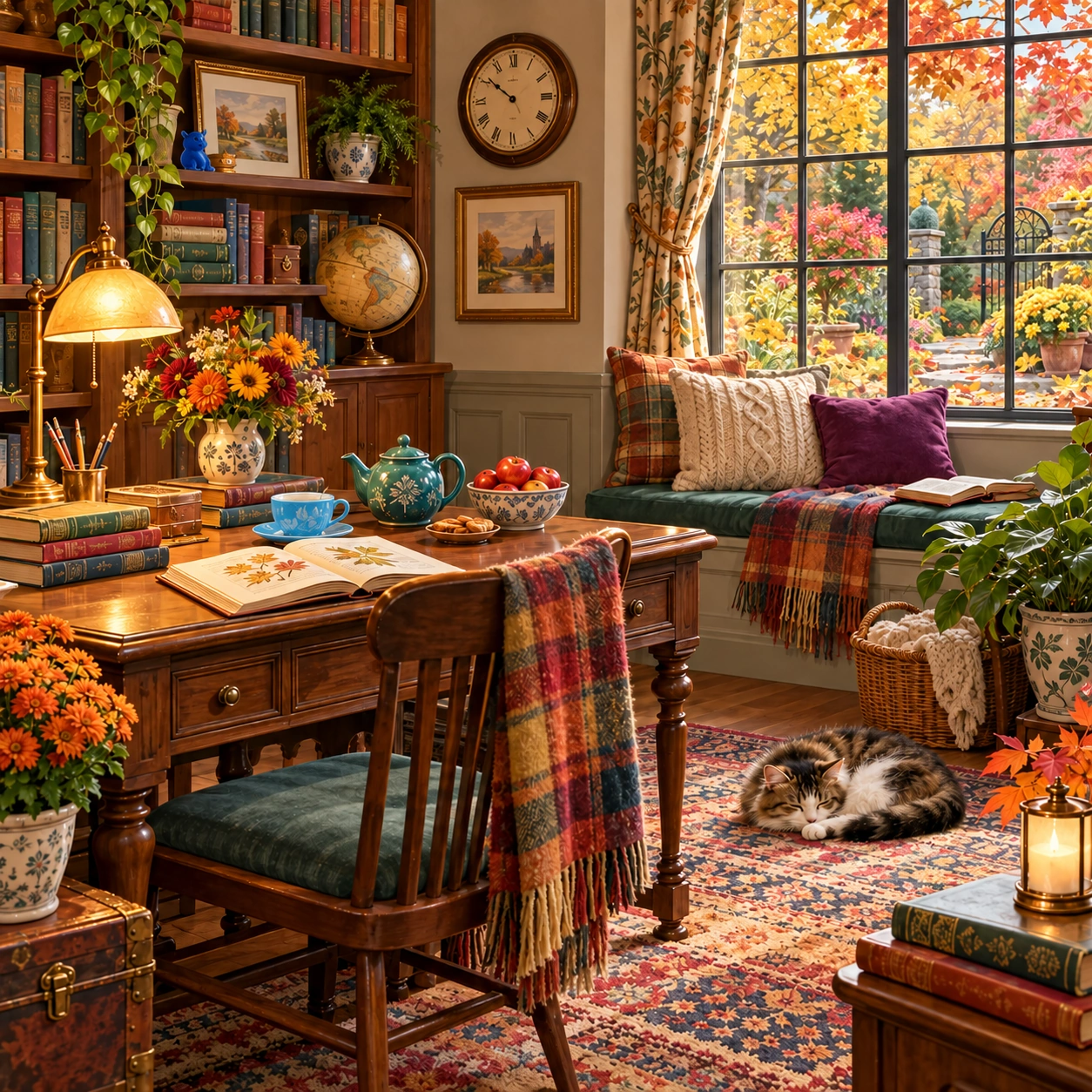 Autumn Reading Room — modified