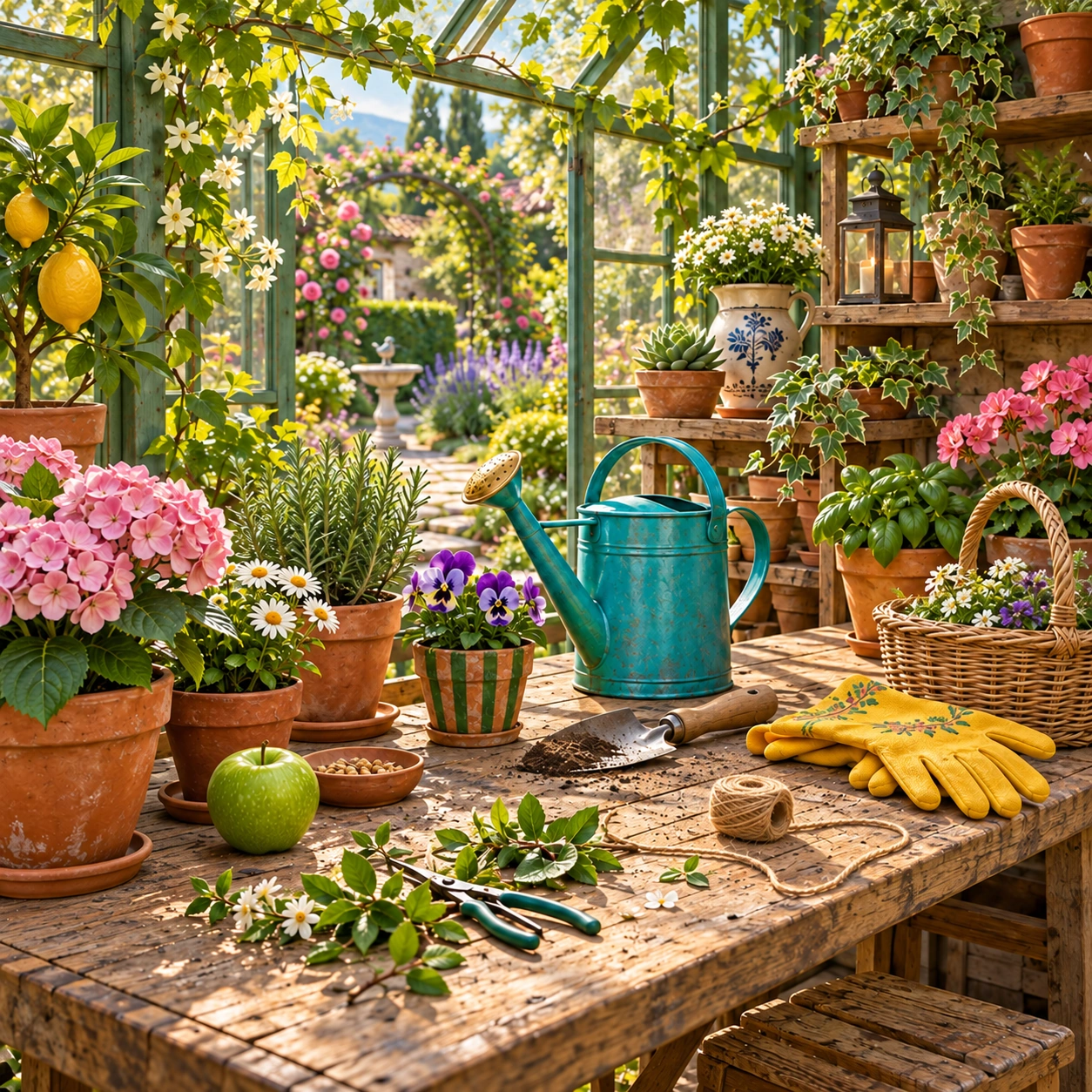 Sunlit Garden Greenhouse — modified