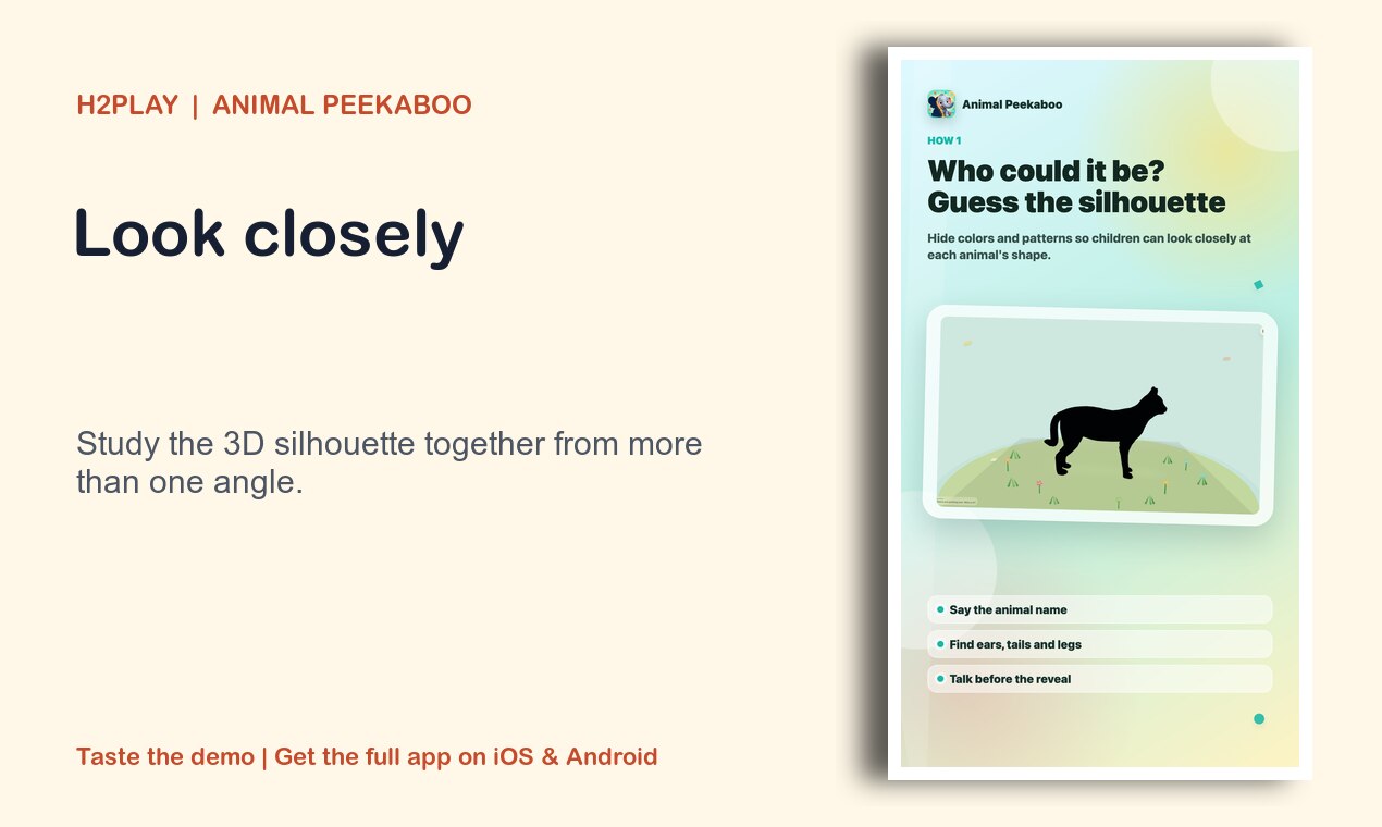 Animal Peekaboo screenshot