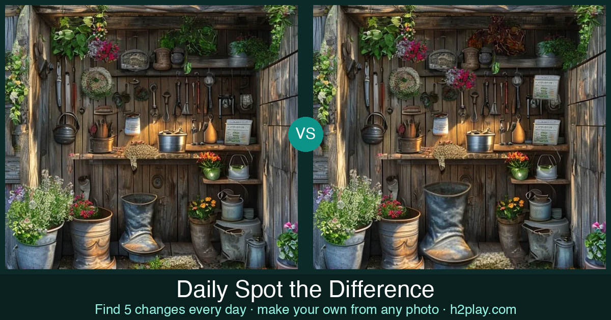 Daily Spot the Difference — Free Online Puzzle